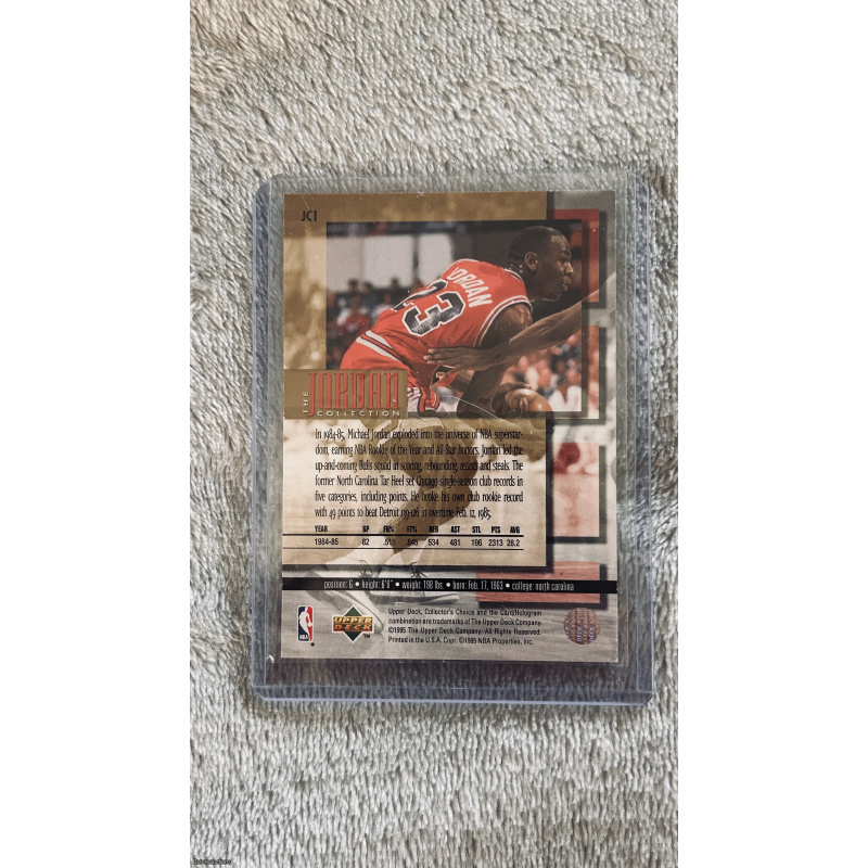 1995-96 Upper Deck #JC1 Michael Jordan Chicago Bulls