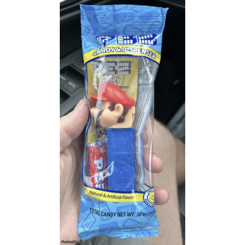 NINTENDO Pez Dispenser ~ MARIO [Pez Branded Cello Bag]  Introduced 2026