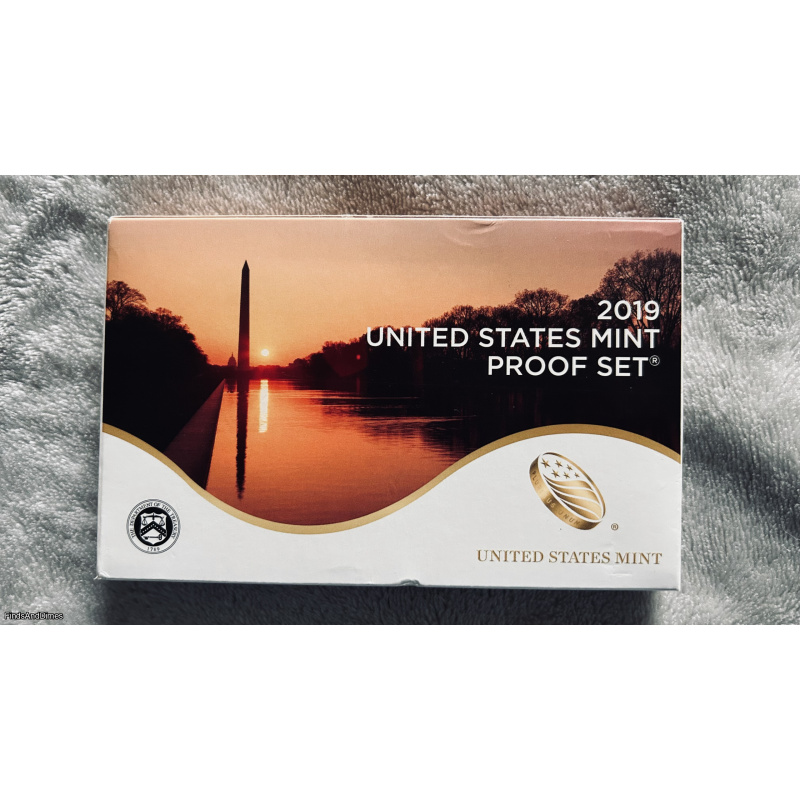 2019 US Mint Proof Set 10 Coins in OGP w/COA